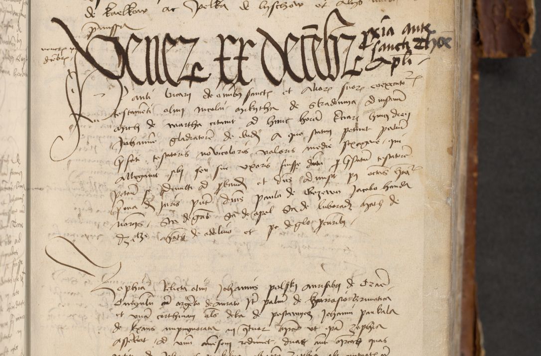 Zdjęcie nr 205 dla obiektu archiwalnego: [Acta actorum officialia coram Raphaele de Skawina]