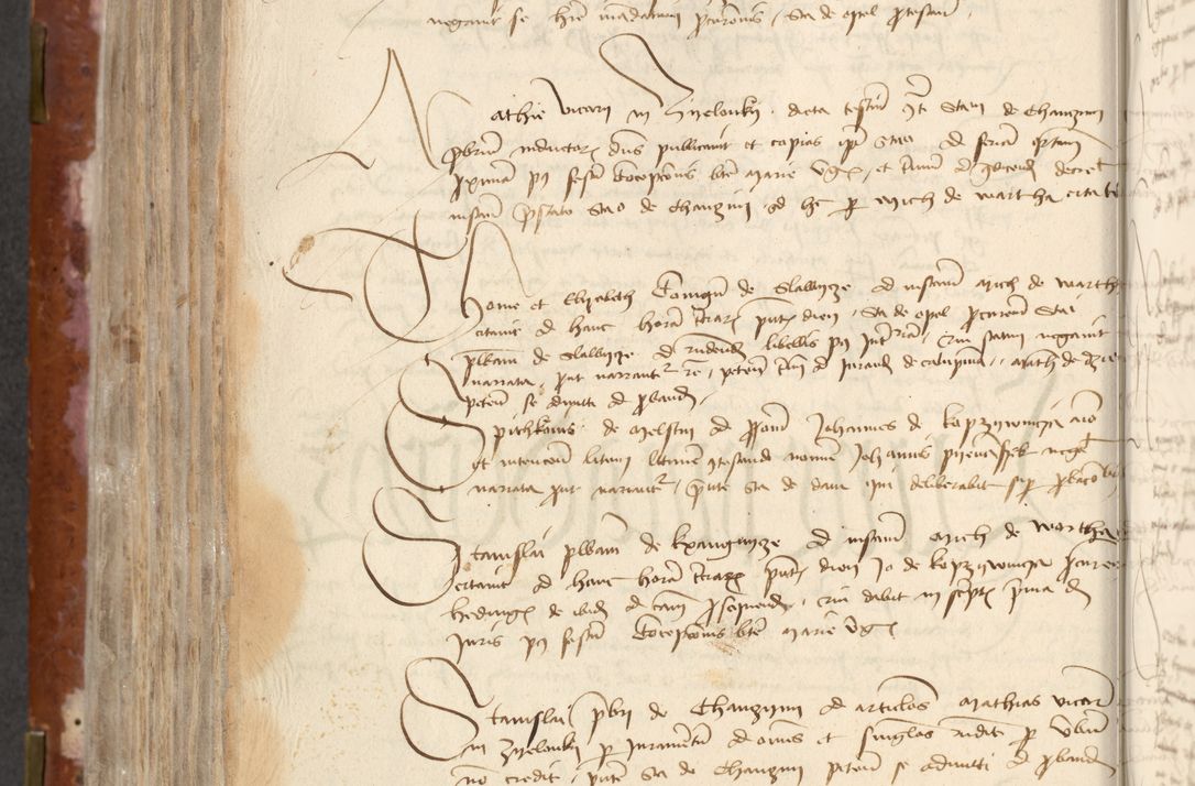 Zdjęcie nr 398 dla obiektu archiwalnego: [Acta actorum officialia coram Raphaele de Skawina]