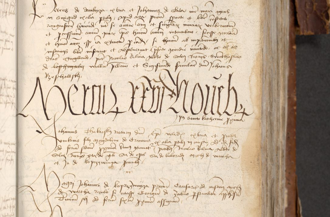 Zdjęcie nr 393 dla obiektu archiwalnego: [Acta actorum officialia coram Raphaele de Skawina]