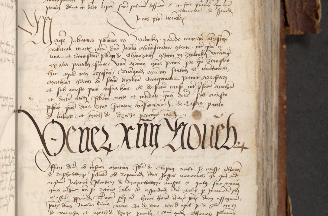 Zdjęcie nr 381 dla obiektu archiwalnego: [Acta actorum officialia coram Raphaele de Skawina]