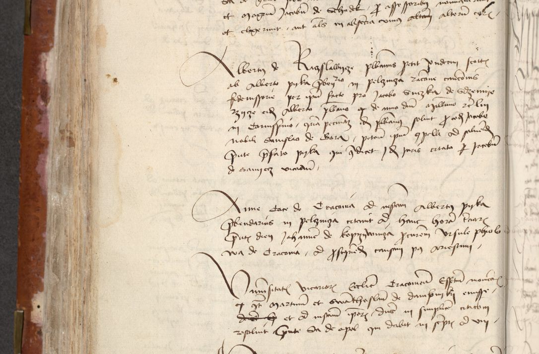 Zdjęcie nr 316 dla obiektu archiwalnego: [Acta actorum officialia coram Raphaele de Skawina]