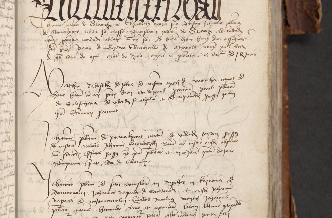 Zdjęcie nr 309 dla obiektu archiwalnego: [Acta actorum officialia coram Raphaele de Skawina]