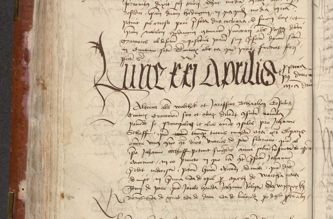 Zdjęcie nr 286 dla obiektu archiwalnego: [Acta actorum officialia coram Raphaele de Skawina]