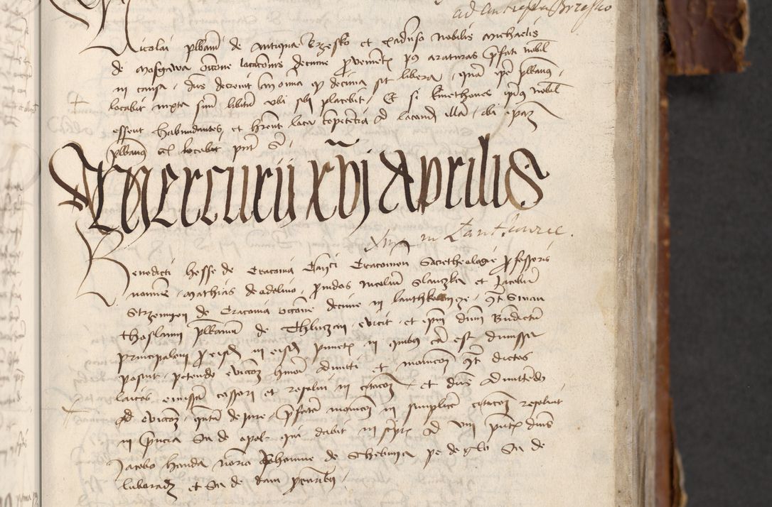 Zdjęcie nr 281 dla obiektu archiwalnego: [Acta actorum officialia coram Raphaele de Skawina]