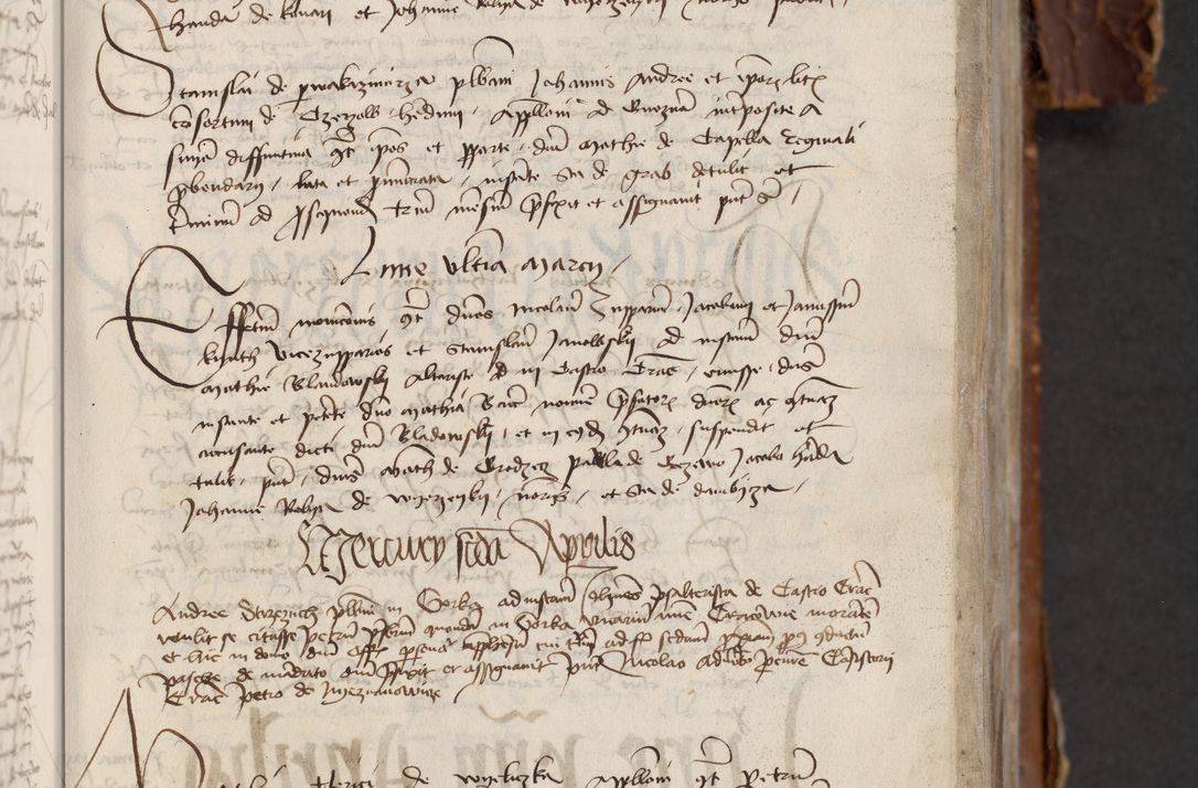 Zdjęcie nr 279 dla obiektu archiwalnego: [Acta actorum officialia coram Raphaele de Skawina]