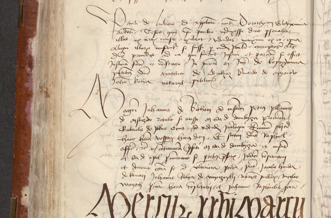 Zdjęcie nr 274 dla obiektu archiwalnego: [Acta actorum officialia coram Raphaele de Skawina]