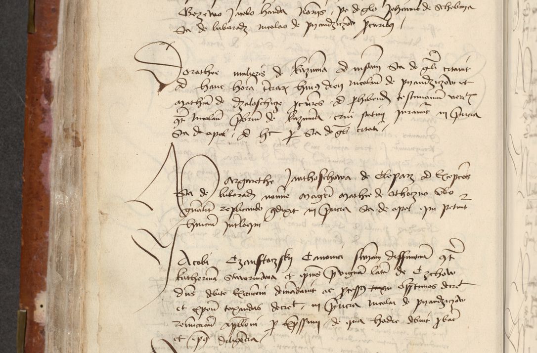 Zdjęcie nr 254 dla obiektu archiwalnego: [Acta actorum officialia coram Raphaele de Skawina]