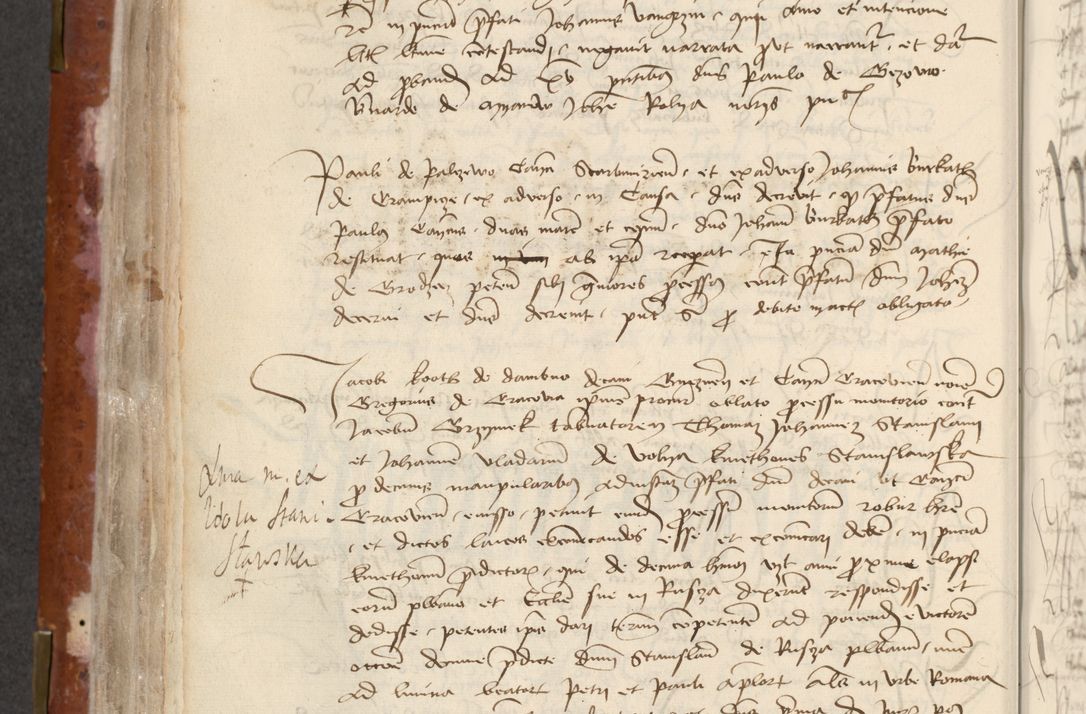 Zdjęcie nr 244 dla obiektu archiwalnego: [Acta actorum officialia coram Raphaele de Skawina]