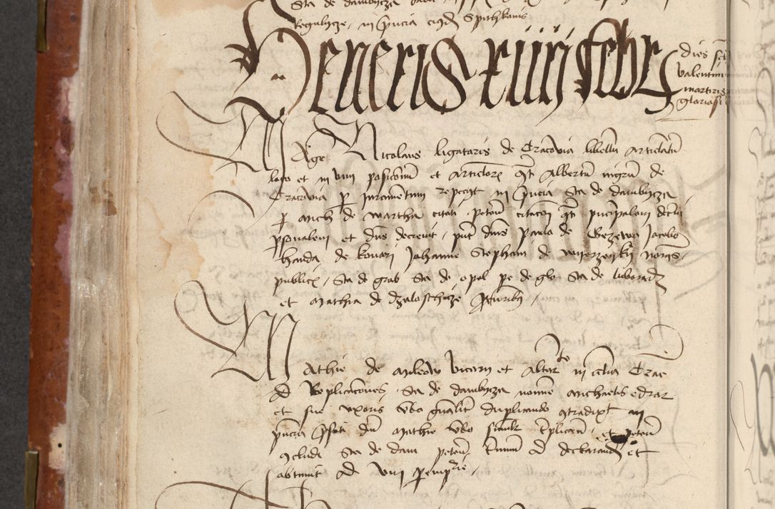 Zdjęcie nr 238 dla obiektu archiwalnego: [Acta actorum officialia coram Raphaele de Skawina]