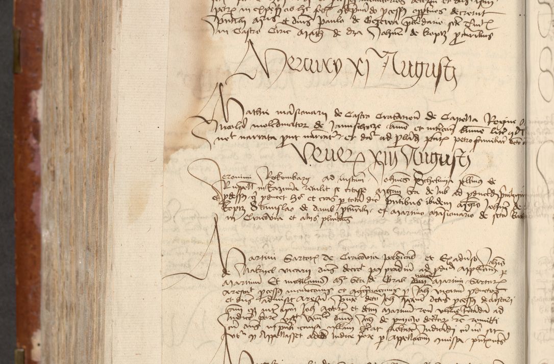 Zdjęcie nr 596 dla obiektu archiwalnego: [Acta actorum officialia coram Raphaele de Skawina]