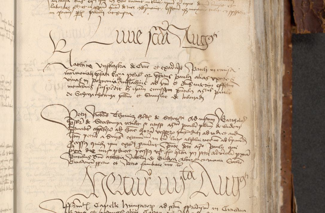 Zdjęcie nr 595 dla obiektu archiwalnego: [Acta actorum officialia coram Raphaele de Skawina]