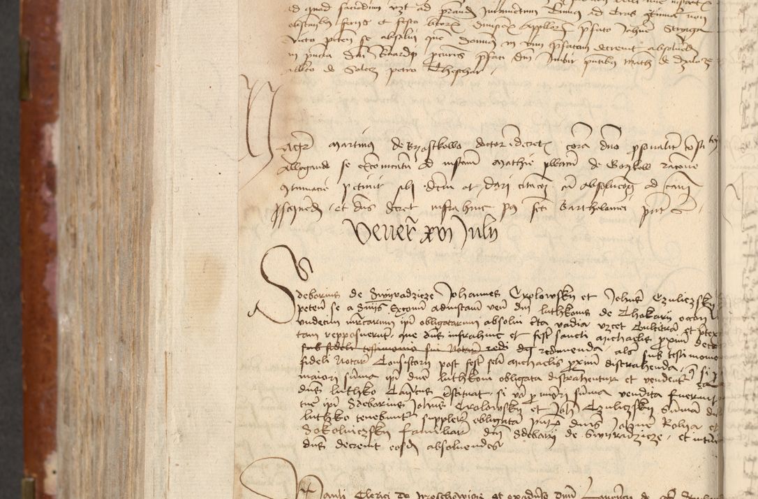 Zdjęcie nr 592 dla obiektu archiwalnego: [Acta actorum officialia coram Raphaele de Skawina]