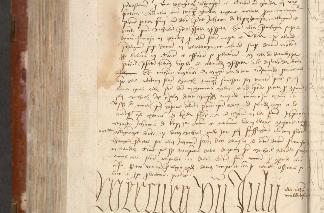 Zdjęcie nr 582 dla obiektu archiwalnego: [Acta actorum officialia coram Raphaele de Skawina]