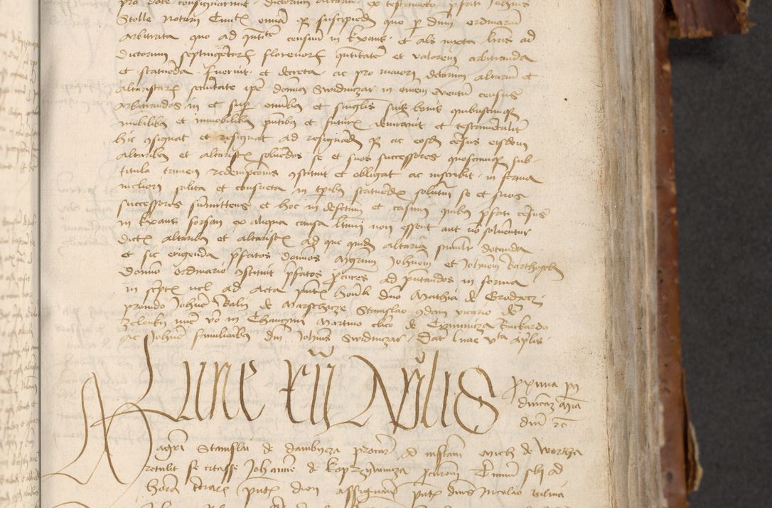 Zdjęcie nr 503 dla obiektu archiwalnego: [Acta actorum officialia coram Raphaele de Skawina]