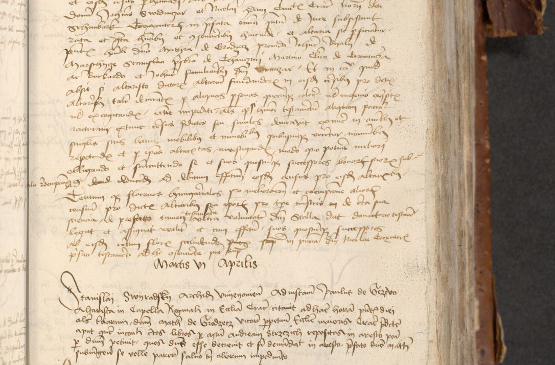 Zdjęcie nr 497 dla obiektu archiwalnego: [Acta actorum officialia coram Raphaele de Skawina]