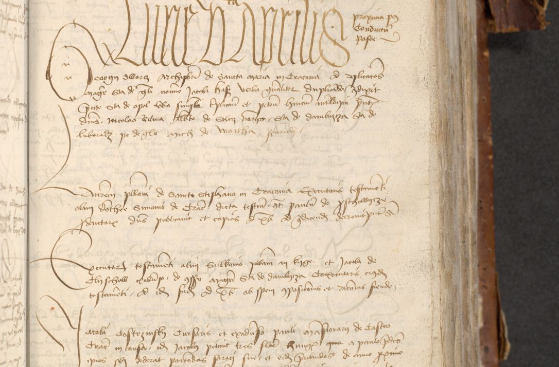 Zdjęcie nr 495 dla obiektu archiwalnego: [Acta actorum officialia coram Raphaele de Skawina]