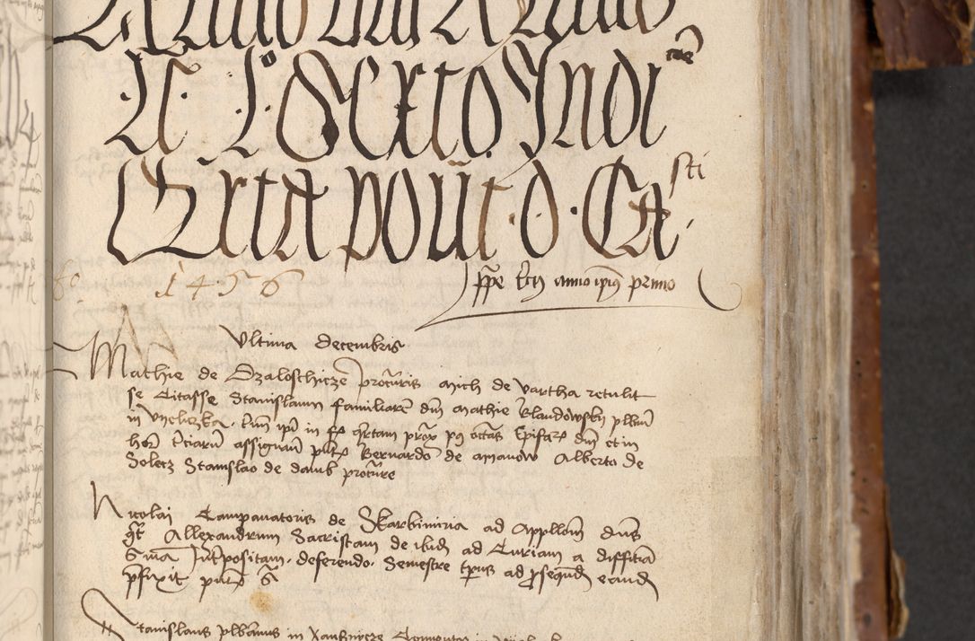 Zdjęcie nr 421 dla obiektu archiwalnego: [Acta actorum officialia coram Raphaele de Skawina]