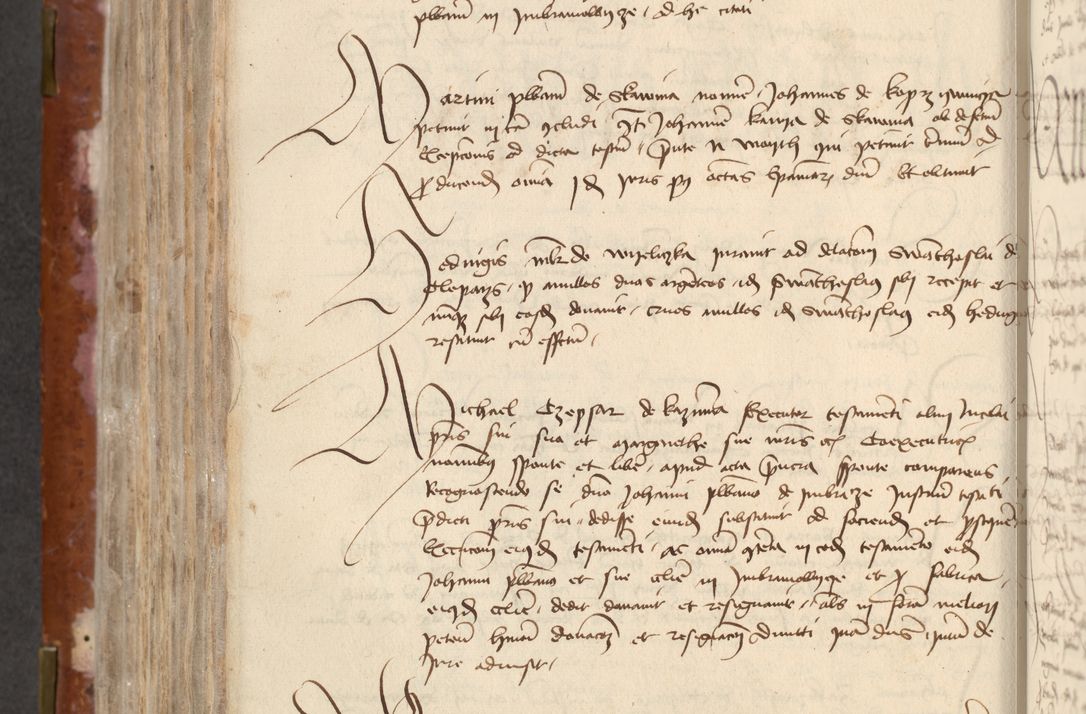 Zdjęcie nr 416 dla obiektu archiwalnego: [Acta actorum officialia coram Raphaele de Skawina]