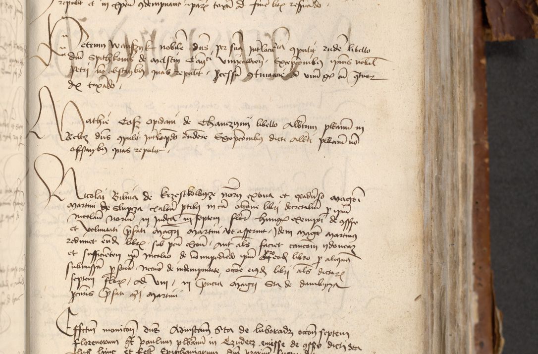 Zdjęcie nr 413 dla obiektu archiwalnego: [Acta actorum officialia coram Raphaele de Skawina]