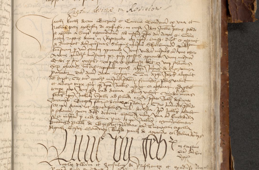 Zdjęcie nr 743 dla obiektu archiwalnego: [Acta actorum officialia coram Raphaele de Skawina]