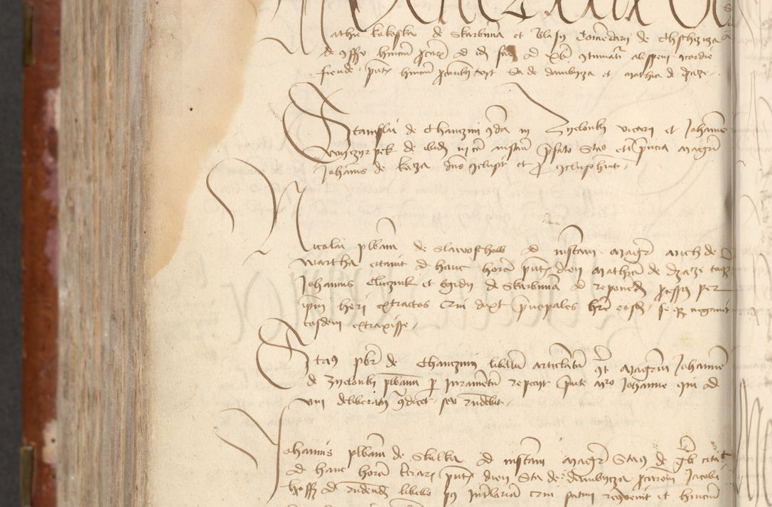 Zdjęcie nr 652 dla obiektu archiwalnego: [Acta actorum officialia coram Raphaele de Skawina]