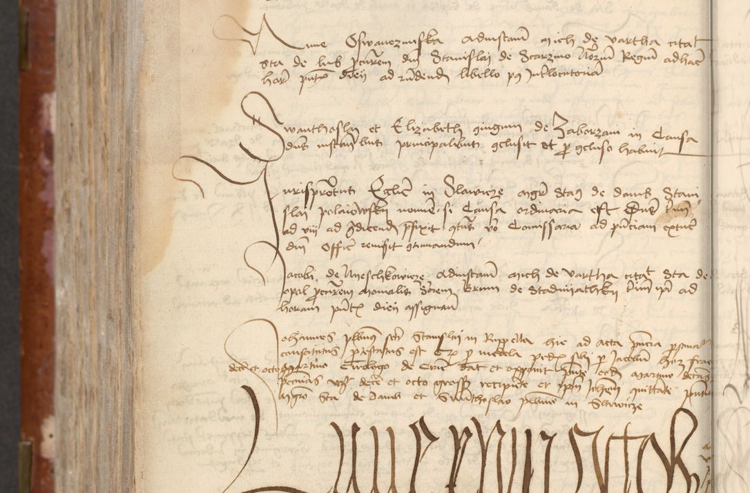 Zdjęcie nr 642 dla obiektu archiwalnego: [Acta actorum officialia coram Raphaele de Skawina]