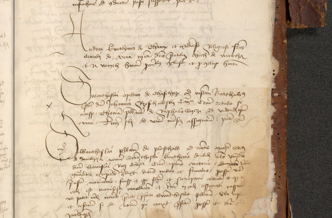 Zdjęcie nr 985 dla obiektu archiwalnego: [Acta actorum officialia coram Raphaele de Skawina]