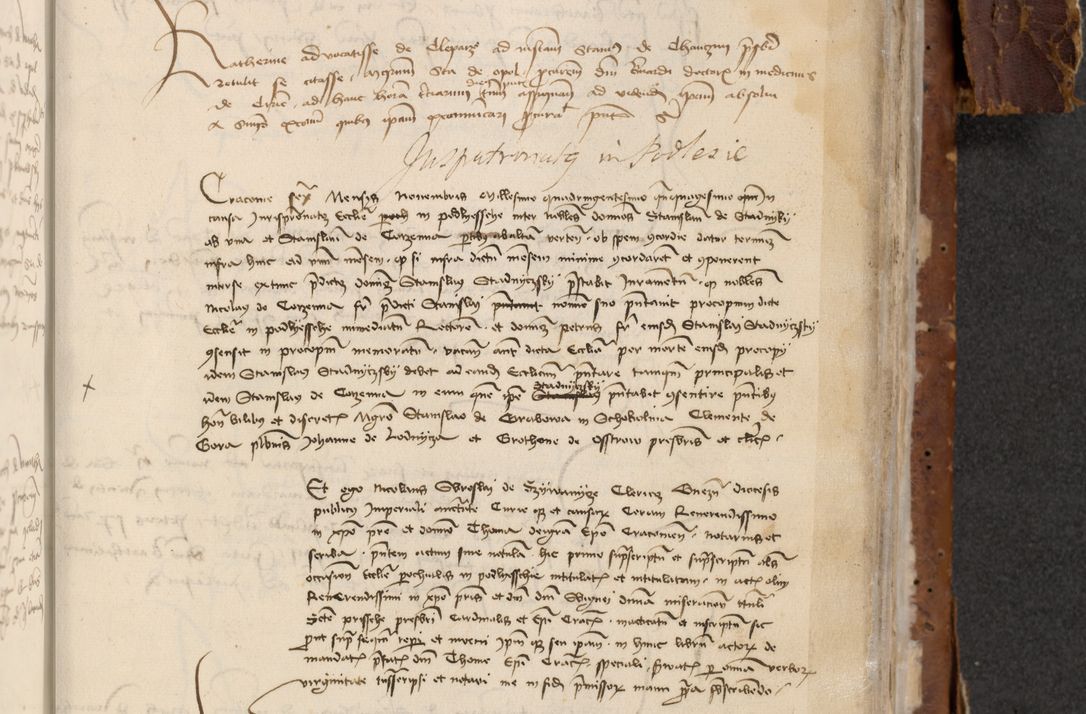 Zdjęcie nr 847 dla obiektu archiwalnego: [Acta actorum officialia coram Raphaele de Skawina]