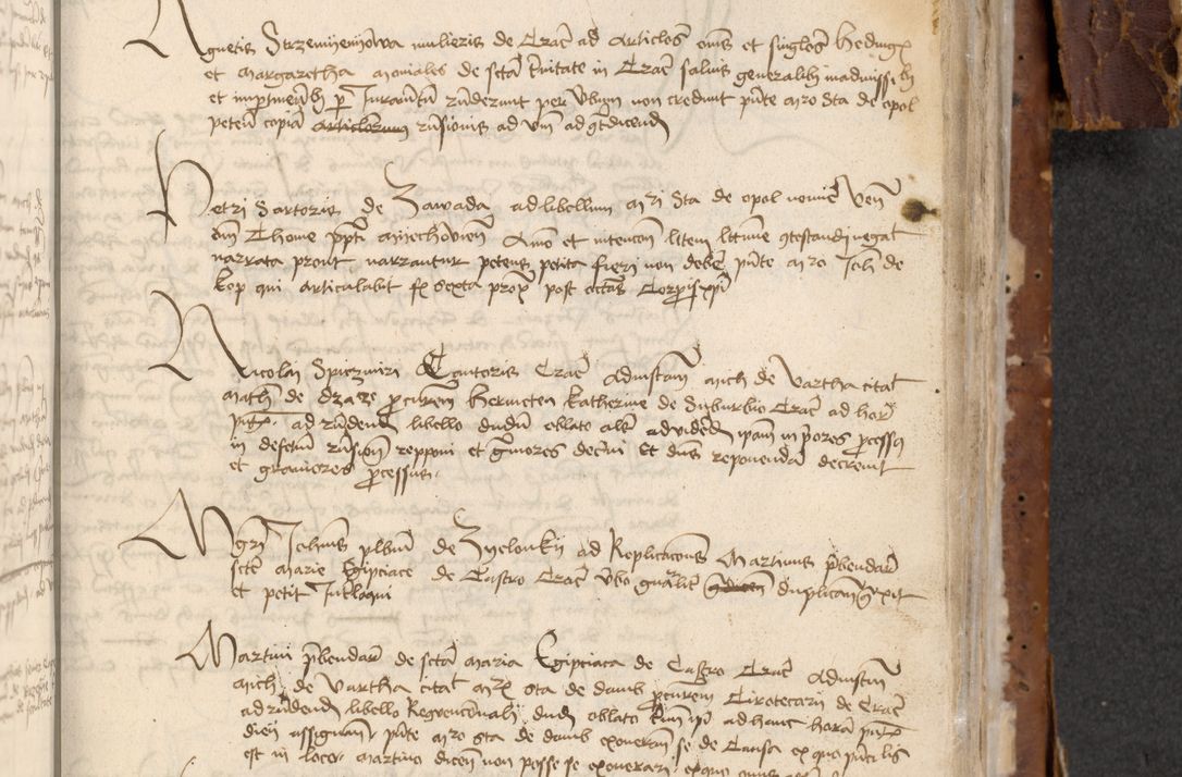 Zdjęcie nr 835 dla obiektu archiwalnego: [Acta actorum officialia coram Raphaele de Skawina]