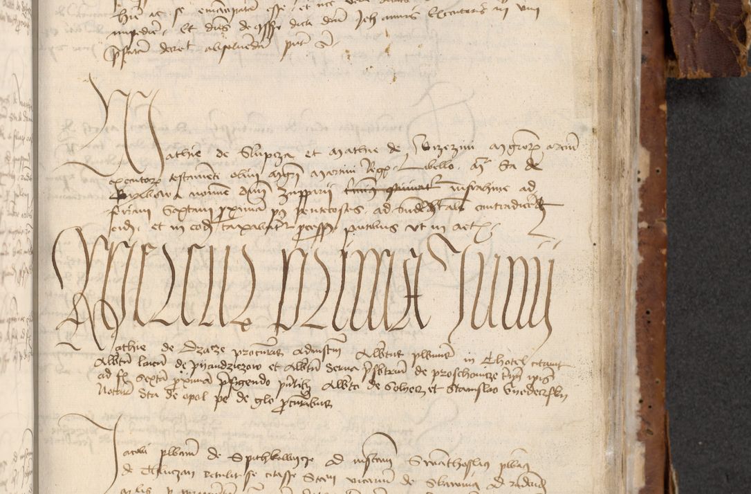 Zdjęcie nr 833 dla obiektu archiwalnego: [Acta actorum officialia coram Raphaele de Skawina]