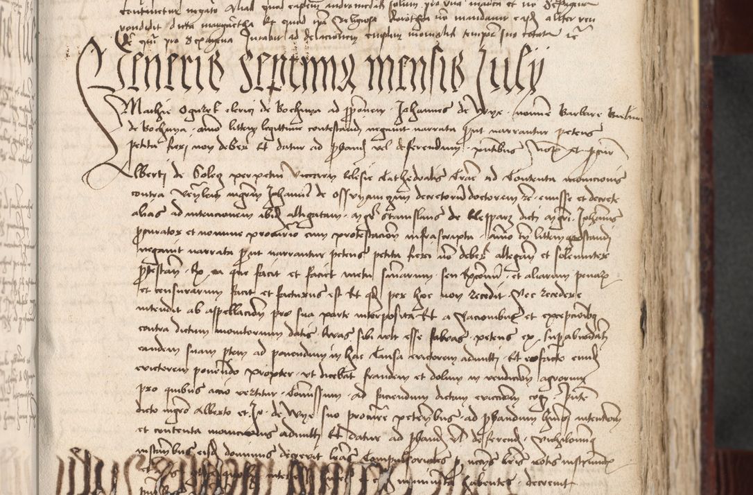 Zdjęcie nr 98 dla obiektu archiwalnego: [Acta actorum officialia coram Stanislao de Swieradzicze]