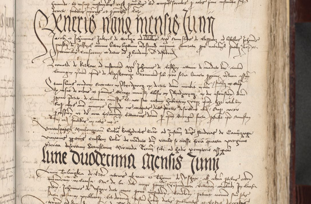 Zdjęcie nr 92 dla obiektu archiwalnego: [Acta actorum officialia coram Stanislao de Swieradzicze]