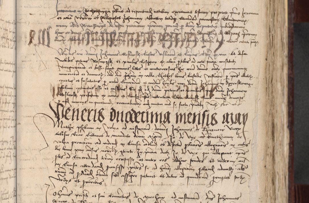 Zdjęcie nr 89 dla obiektu archiwalnego: [Acta actorum officialia coram Stanislao de Swieradzicze]