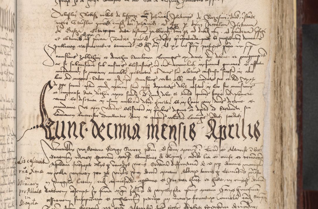 Zdjęcie nr 86 dla obiektu archiwalnego: [Acta actorum officialia coram Stanislao de Swieradzicze]