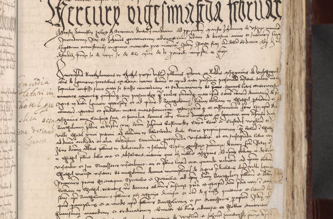 Zdjęcie nr 82 dla obiektu archiwalnego: [Acta actorum officialia coram Stanislao de Swieradzicze]