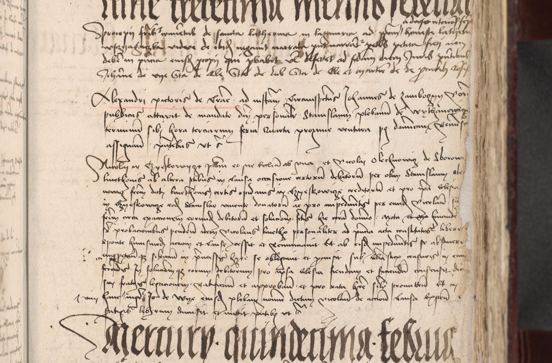 Zdjęcie nr 81 dla obiektu archiwalnego: [Acta actorum officialia coram Stanislao de Swieradzicze]
