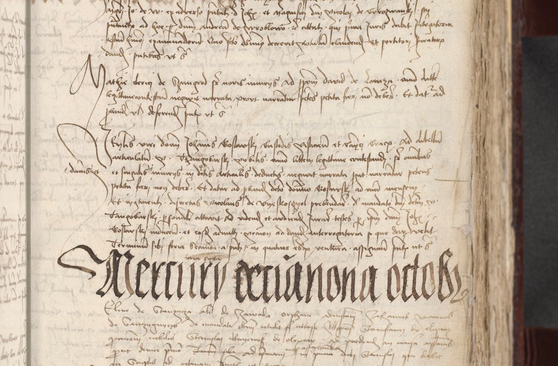 Zdjęcie nr 70 dla obiektu archiwalnego: [Acta actorum officialia coram Stanislao de Swieradzicze]