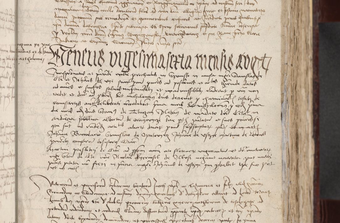 Zdjęcie nr 64 dla obiektu archiwalnego: [Acta actorum officialia coram Stanislao de Swieradzicze]