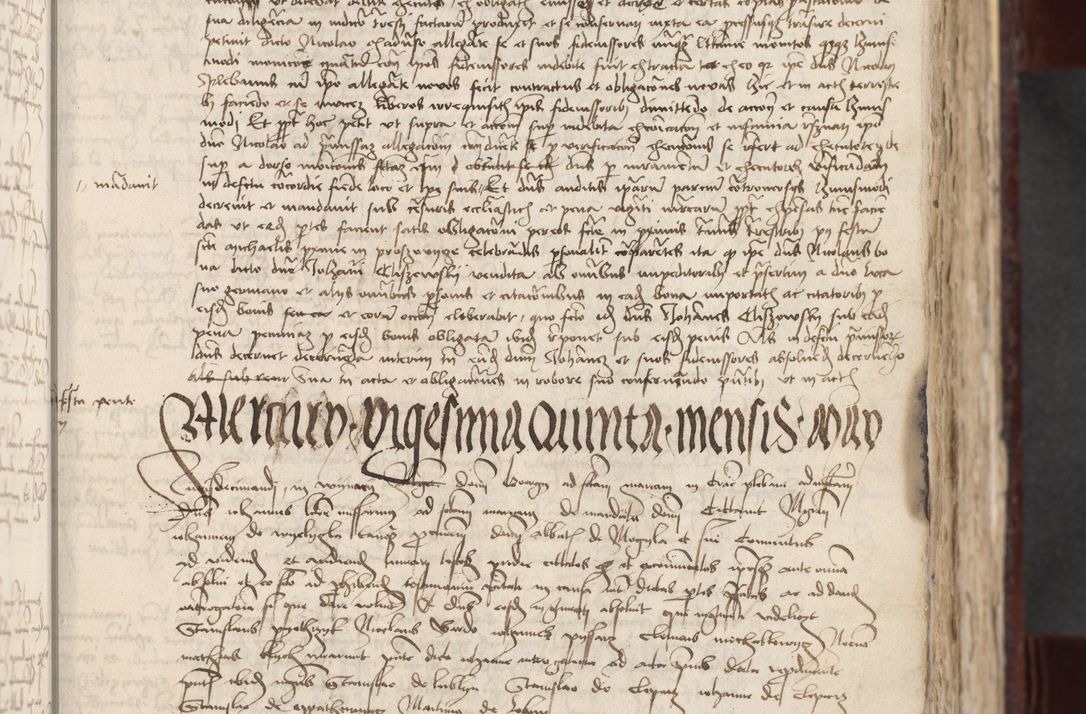 Zdjęcie nr 56 dla obiektu archiwalnego: [Acta actorum officialia coram Stanislao de Swieradzicze]