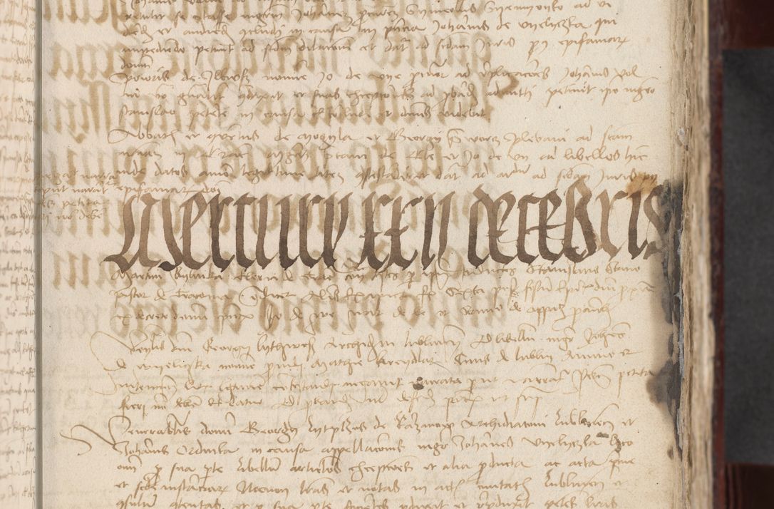 Zdjęcie nr 39 dla obiektu archiwalnego: [Acta actorum officialia coram Stanislao de Swieradzicze]