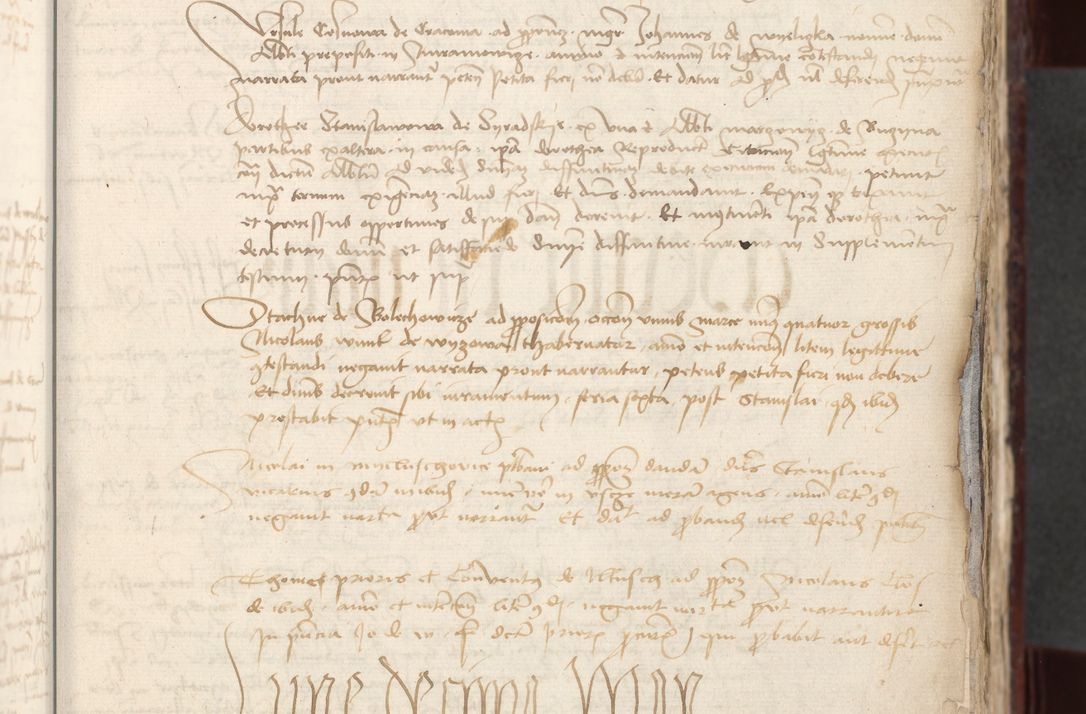 Zdjęcie nr 12 dla obiektu archiwalnego: [Acta actorum officialia coram Stanislao de Swieradzicze]