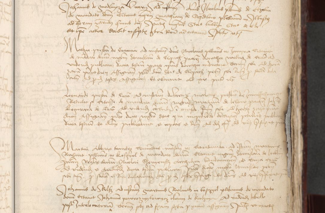 Zdjęcie nr 13 dla obiektu archiwalnego: [Acta actorum officialia coram Stanislao de Swieradzicze]