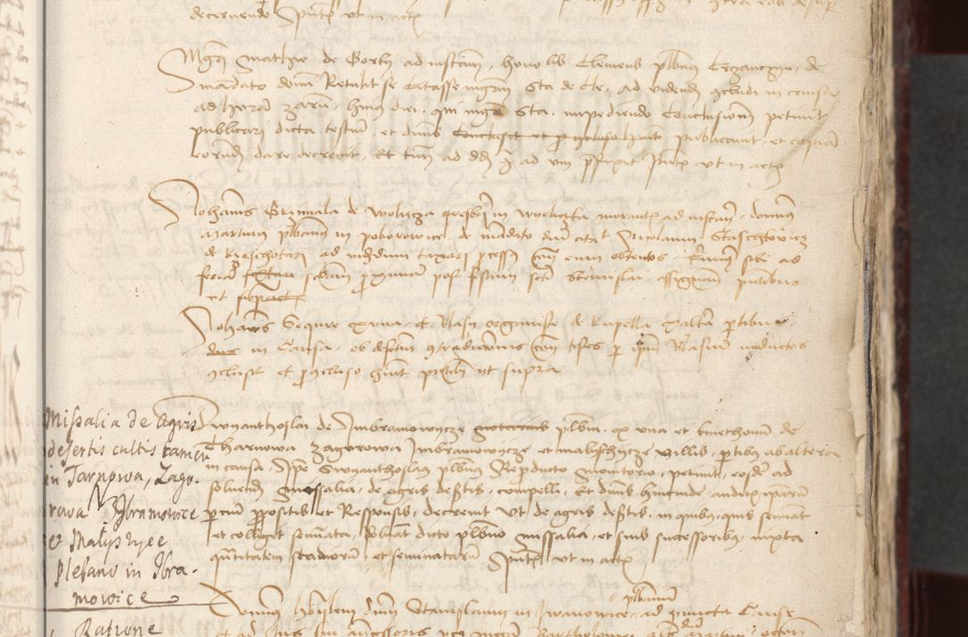 Zdjęcie nr 11 dla obiektu archiwalnego: [Acta actorum officialia coram Stanislao de Swieradzicze]