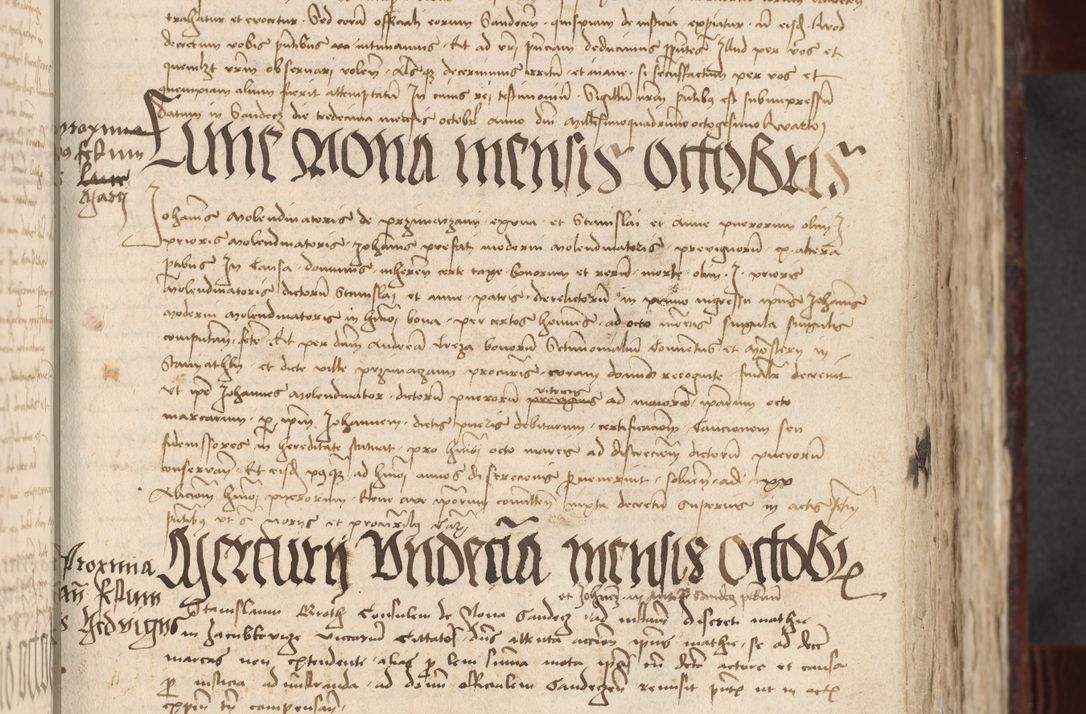 Zdjęcie nr 107 dla obiektu archiwalnego: [Acta actorum officialia coram Stanislao de Swieradzicze]