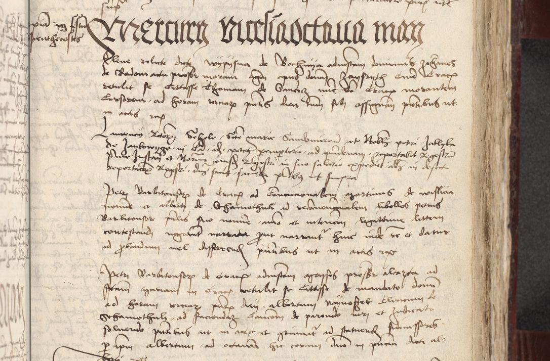 Zdjęcie nr 195 dla obiektu archiwalnego: [Acta actorum officialia coram Stanislao de Swieradzicze]