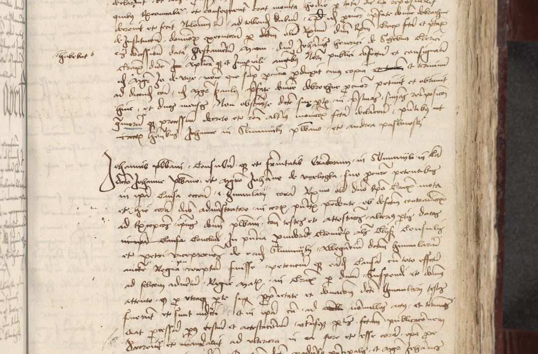 Zdjęcie nr 186 dla obiektu archiwalnego: [Acta actorum officialia coram Stanislao de Swieradzicze]