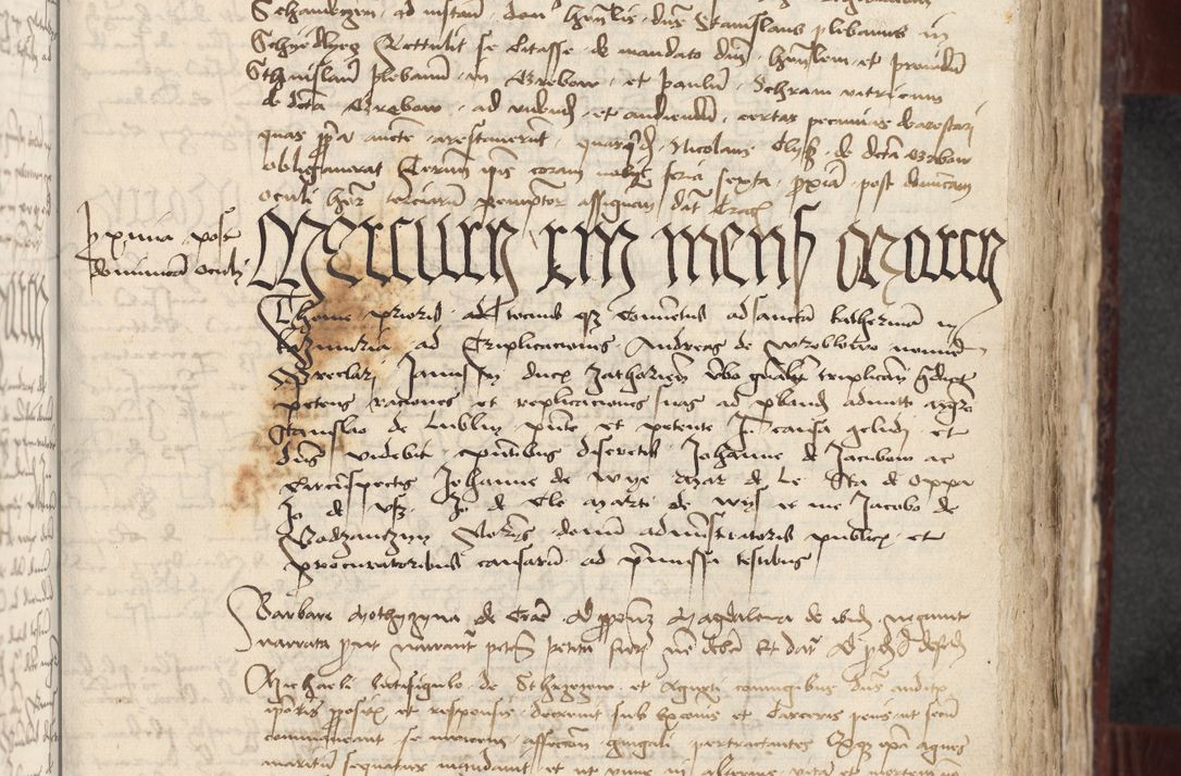 Zdjęcie nr 175 dla obiektu archiwalnego: [Acta actorum officialia coram Stanislao de Swieradzicze]