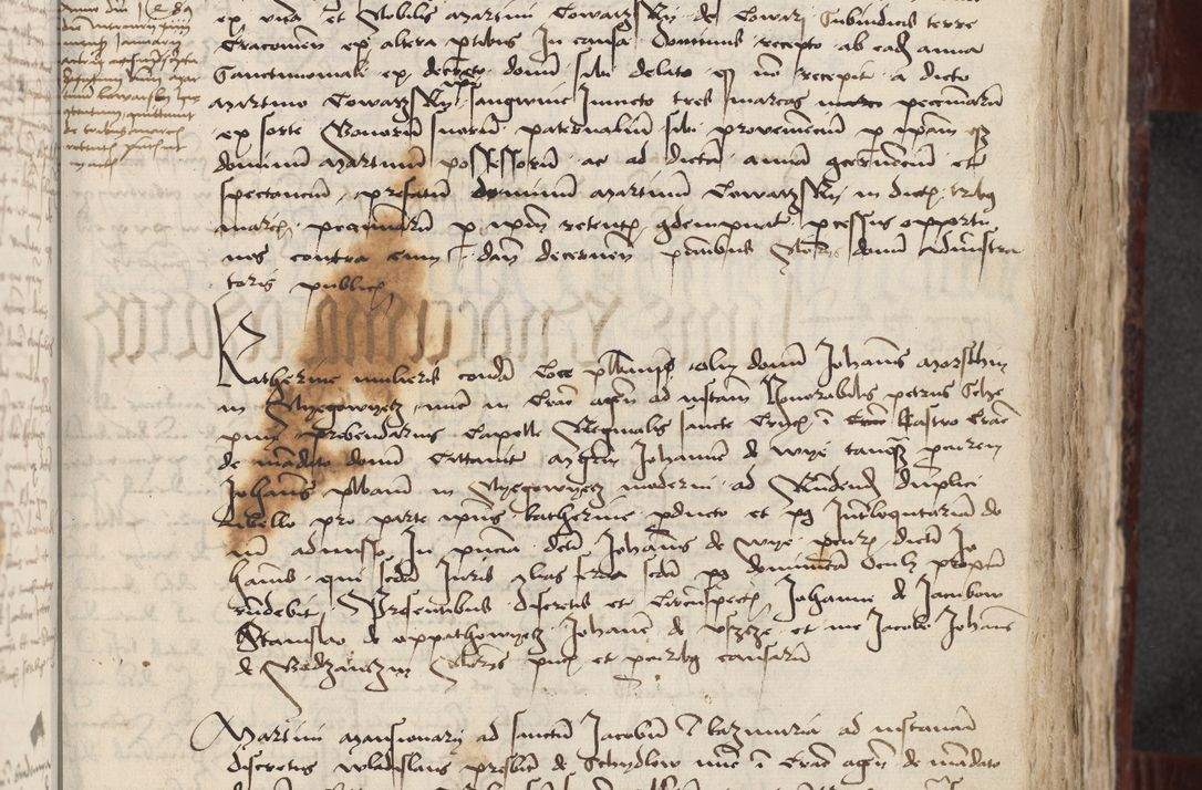 Zdjęcie nr 174 dla obiektu archiwalnego: [Acta actorum officialia coram Stanislao de Swieradzicze]