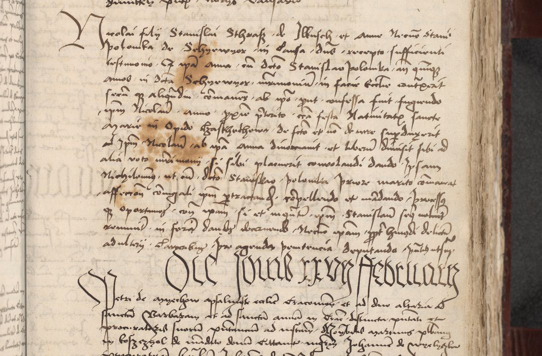 Zdjęcie nr 170 dla obiektu archiwalnego: [Acta actorum officialia coram Stanislao de Swieradzicze]