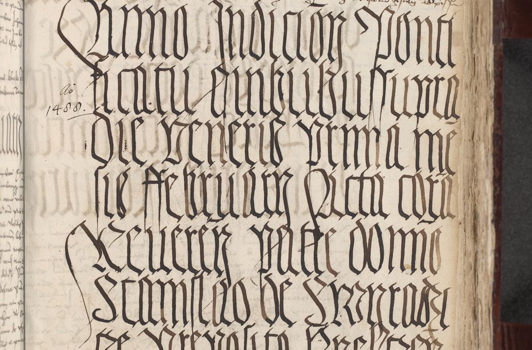 Zdjęcie nr 162 dla obiektu archiwalnego: [Acta actorum officialia coram Stanislao de Swieradzicze]